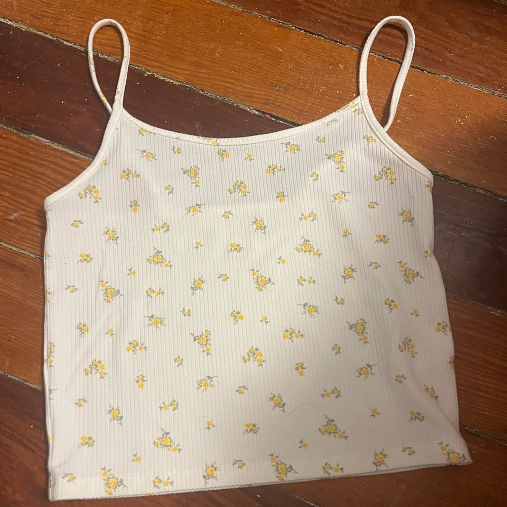 American eagle daisy tank top (s)